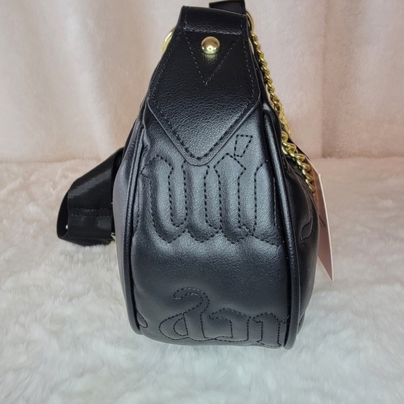 NWT Juicy Couture Black Crossbody - Picture 6 of 10